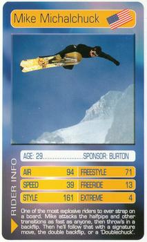 2003 Top Trumps Limited Edition Snowboarders #NNO Mike Michalchuck Front